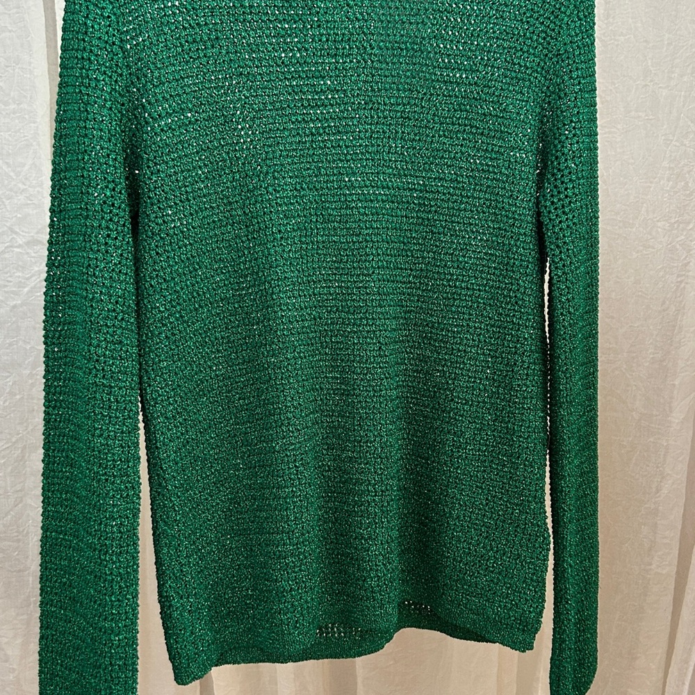 Green Knit Sweater